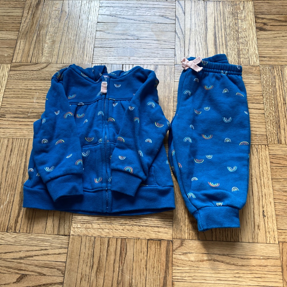 Carter’s Rainbow Sweatsuit